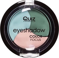 Фото Quiz Cosmetics Color Focus Eyeshadow 3-Colour 365