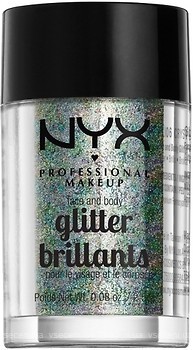 Фото NYX Professional Makeup Face & Body Glitter Brillants 06 Crystal