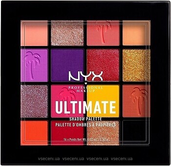 Фото NYX Professional Makeup Ultimate Shadow Palette 13 Festival