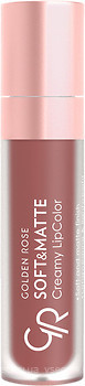 Фото Golden Rose Soft & Matte Creamy Lip Color №113