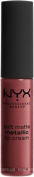 Фото NYX Professional Makeup Soft Matte Metallic Lip Cream 09 Rome