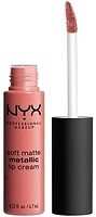 Фото NYX Professional Makeup Soft Matte Metallic Lip Cream Cannes