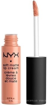 Фото NYX Professional Makeup Soft Matte Lip Cream №15 Athens (миниатюра)