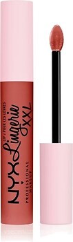 Фото NYX Professional Makeup Lip Lingerie XXL Matte Liquid Lipstick 06 Peach Flirt