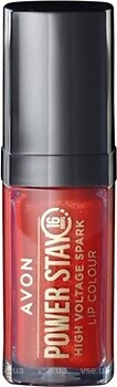 Фото Avon Power Stay Liquid Lip Colour Червоне полум'я