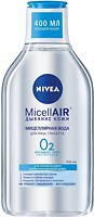 Фото Nivea міцелярна вода MicellAIR Skin Breathe Дихання шкіри для нормальної та комбінованої шкіри 400 мл
