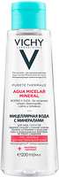 Фото Vichy мицеллярная вода Purete Thermale Mineral Micellar Water для чувствительной кожи лица и глаз 200 мл