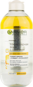 Фото Garnier мицеллярная вода Skin Naturals с маслами 400 мл