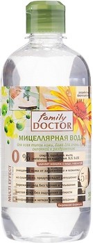 Фото Family Doctor міцелярна вода для жирної і чутливої шкіри 500 мл