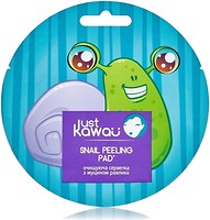 Фото Just Kawaii очищувальна серветка для обличчя Snail Peeling Pad 5 г
