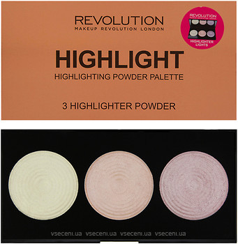 Фото Makeup Revolution Highlighter Palette Highlight