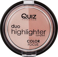 Фото Quiz Cosmetics Color Focus Duo Highlighter №20