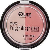 Фото Quiz Cosmetics Color Focus Duo Highlighter №50
