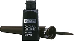 Фото IsaDora Colorful Eyeliner 12 Dark Brown