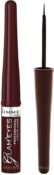 Фото Rimmel Glam Eyes Professional Liquid Liner 002 Brown Velvet