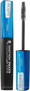 Фото IsaDora Build-Up Mascara Extra Volume Waterproof 20 Black