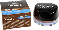 Фото Ingrid Cosmetics Eyebrow Pomade помада для бровей Light-Brown