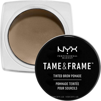 Фото NYX Professional Makeup помада для бровей Tame & Frame Tinted Brow Pomade 01 Blonde