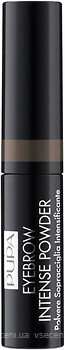 Фото Pupa Eyebrow Intense Powder 002 Коричневий