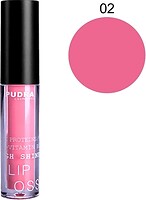 Фото Pudra Cosmetics High Shine Lip Gloss 02 Rose Nude