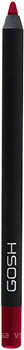 Фото Gosh Velvet Touch Waterproof Lipliner №016 The Red