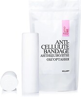 Фото Hillary Cosmetics курс антицелюлітних обгортань Anti-Cellulite Bandage Zymo Cell 6 шт