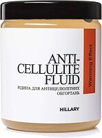 Фото Hillary Cosmetics рідина для антицелюлітних обгортань Anti-Cellulite Bandage Warming Effect Fluid 500 мл