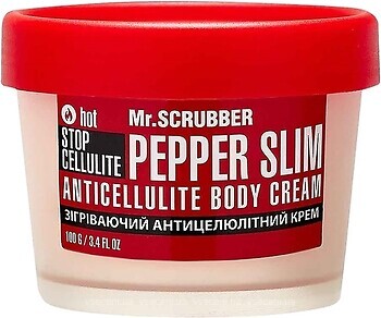 Фото Mr.Scrubber антицеллюлитный крем для тела Stop Cellulite Pepper Slim Anticellulite Body Cream 100 г