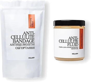 Фото Hillary Cosmetics набір Anti-Cellulite Warming Effect 6 шт