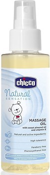 Фото Chicco олія для масажу Natural Sensation 100 мл