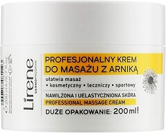 Фото Lirene крем для масажу Professional Massage Cream with Arnica 200 мл