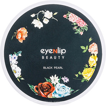Фото Eyenlip гідрогелеві патчі з чорним перлами Black Pearl Hydrogel Eye Patch 60 шт