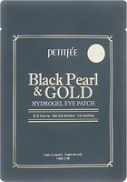Фото Petitfee гидрогелевые патчи для глаз с золотом и черным жемчугом Black Pearl&Gold 2 шт