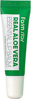 Фото FarmStay Real Aloe Vera Essential Lip Balm бальзам для губ з алое вера 10 г