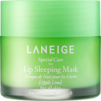 Фото Laneige Lip Sleeping Mask Apple Lime інтенсивно регенеруюча маска для губ з ароматом яблука і лайма 20 г