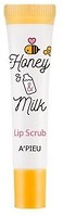 Фото A'pieu Honey & Milk Lip Scrub молочно-медовий скраб для губ 8 мл