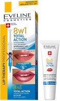 Фото Eveline Cosmetics Lip Therapy Professional Total Action 8 in 1 філлер для губ Гиалуроновий з колагеном 8в1 12 мл