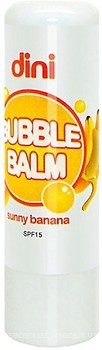 Фото Dini гігієнічна помада Bubble Balm Sunny banana Банан 4.5 г