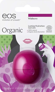 Фото EOS бальзам для губ Organic Wildberry Лісові ягоди 7 г