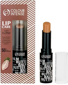 Фото Colour Intense баттер для губ Lip Care Balm Butter Какао смягчающий 3 г