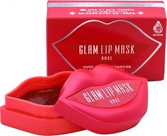 Фото BeauuGreen маска-патч для губ Glam Lip Hydrogel Mask Rose з екстрактом троянди 20x 3 г