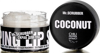 Фото Mr.Scrubber скраб для губ Wow Lips Coconut Кокос 35 г
