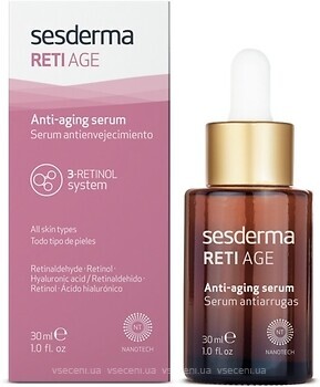 Фото SeSDerma антивозрастная сыворотка для лица Reti-Age Antiaging Serum 30 мл