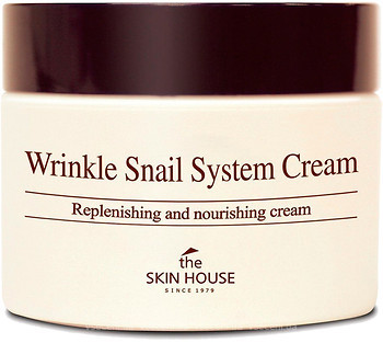 Фото The Skin House равликовий крем для обличчя Wrinkle Snail System Cream 50 мл