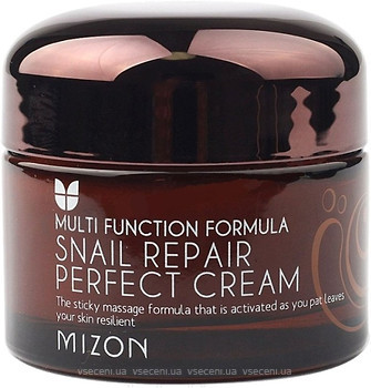 Фото Mizon відновлюючий крем з равликовим екстрактом Snail Repair Perfect Cream 50 мл