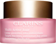 Фото Clarins денний крем для сухої шкіри Multi-Active Antioxidant Day Cream for Dry Skin 50 мл