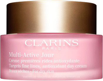 Фото Clarins денний крем для сухої шкіри Multi-Active Antioxidant Day Cream for Dry Skin 50 мл