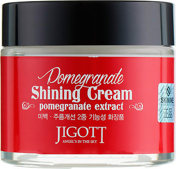 Фото Jigott гранатовий крем для яскравості шкіри Pomegranate Shining Cream 70 мл