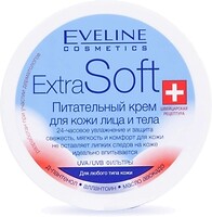 Фото Eveline крем для шкіри обличчя і тіла Поживний Cosmetics Extra Soft 200 мл
