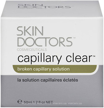 Фото Skin Doctors Capillary Clear крем для шкіри обличчя з проявами купероза 50 мл